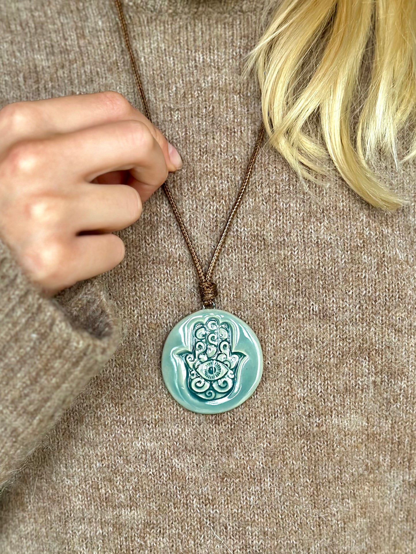 Halsband Hamsa