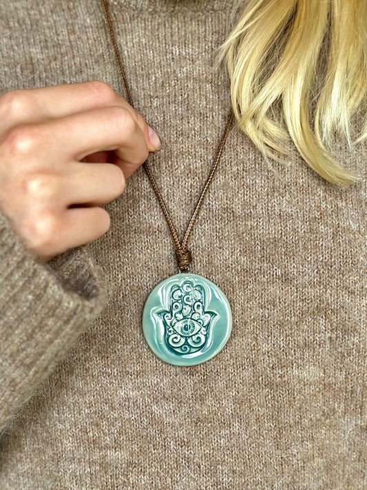 Halsband Hamsa